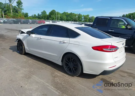 2019 Ford Fusion Se из США, поврежденный, VIN 3FA6P0HD4KR196062